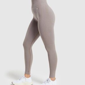 Gymshark Vital Seamless 2.0 Leggings - Warm Taupe Marl
